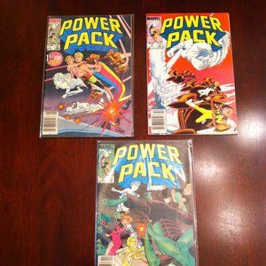 Lot of 3 Power Pack Comics